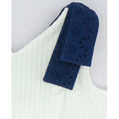 Abito seersucker e sangallo Abito e Tuta