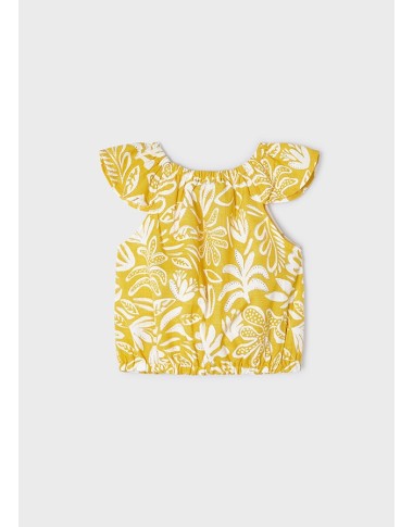 Blusa stampata                Bimba 2/8 anni
