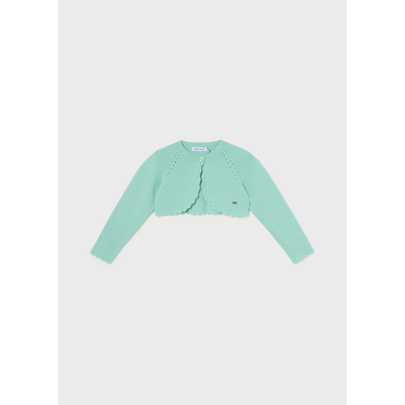 Bolerino tricot smerlato Neonata 0/36