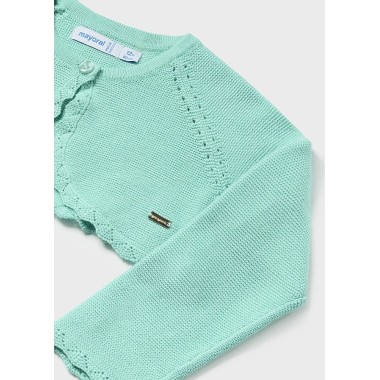 Bolerino tricot smerlato Neonata 0/36