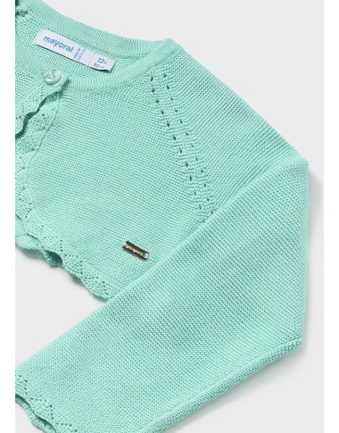 Bolerino tricot smerlato Neonata 0/36