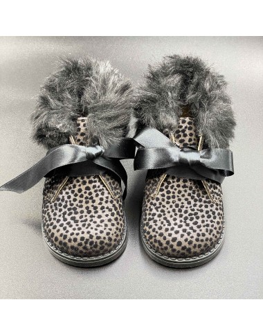 Stivaletto Pois con ecopelliccia Scarpe