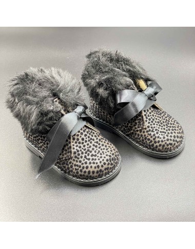 Stivaletto Pois con ecopelliccia Scarpe 19/30