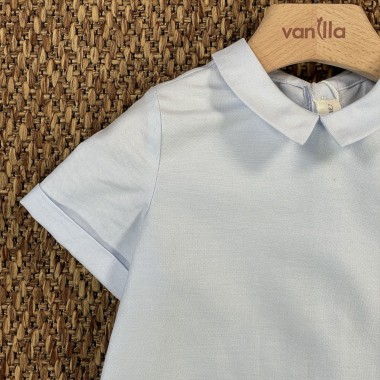 Completo camicia e salopette Neonato 0/36