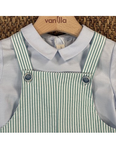 Shirt and dungarees set