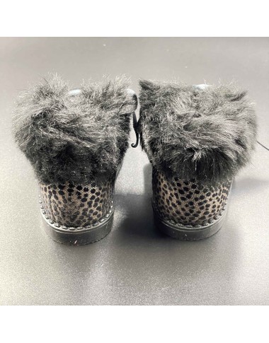 Stivaletto Pois con ecopelliccia Scarpe