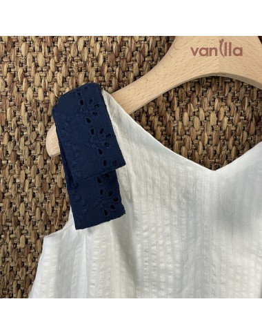 Abito seersucker e sangallo Abito e Tuta