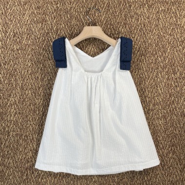 Abito seersucker e sangallo Abito e Tuta