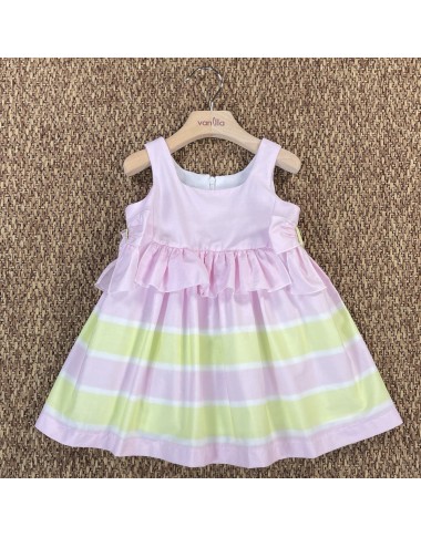 Abito in popeline fiocchi Bimba 2/8 anni