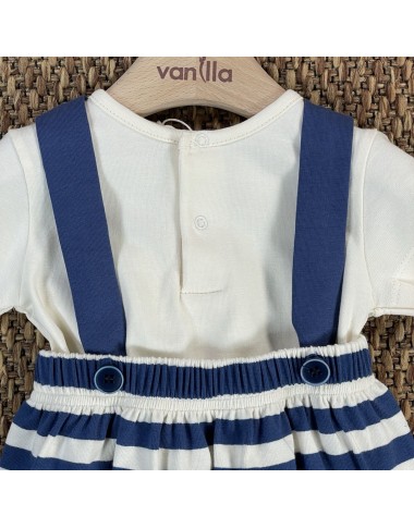 Completo maglia e salopette Neonato 0/36