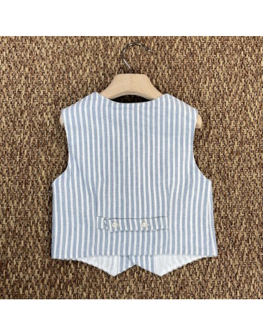 Gilet in lino Bimbo 2/8 anni