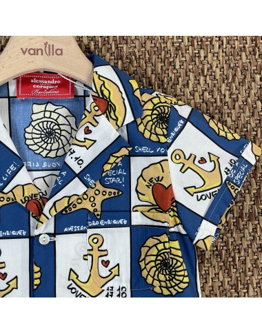 Camicia stampata Bimbo 2/8 anni