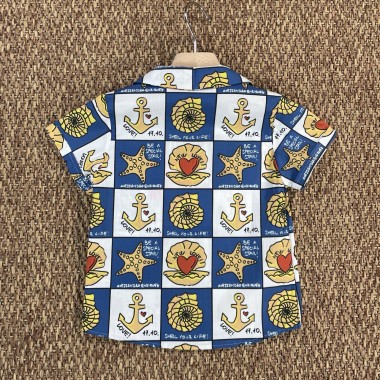 Camicia stampata Bimbo 2/8 anni