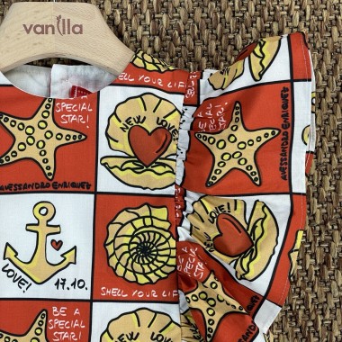 Blusa stampata Bimba 2/8 anni