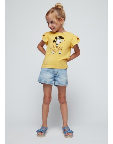 T-Shirt Giraffa Bimba 2/8 anni