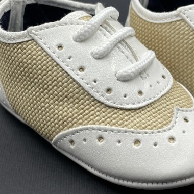 Scarpa Stringata intrecciata Culla LUI 15/20