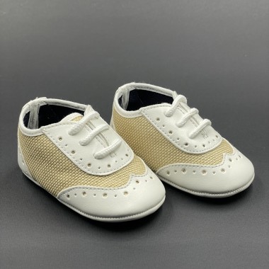 Scarpa Stringata intrecciata Culla LUI 15/20