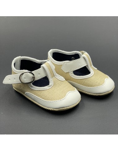 Scarpe occhielli intrecciata culla Cerimonia 15/20