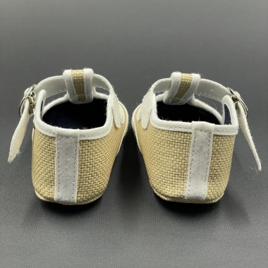 Scarpe occhielli intrecciata culla Cerimonia 15/20