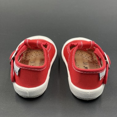 Scarpine in tela occhielli Scarpe