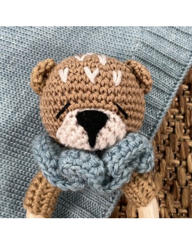 Sonaglio Orsetto Uncinetto Borse e DouDou