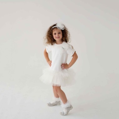 Abito con gonna in tulle Bimba 2/8 anni