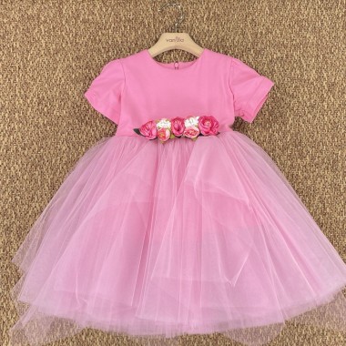 Abito con gonna in tulle Bimba 2/8 anni