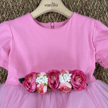Abito con gonna in tulle Bimba 2/8 anni