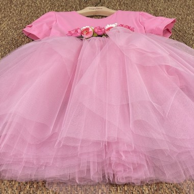 Abito con gonna in tulle Bimba 2/8 anni