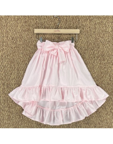 Gonna chambray asimmetrica Bimba 2/8 anni