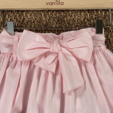 Gonna chambray asimmetrica Bimba 2/8 anni