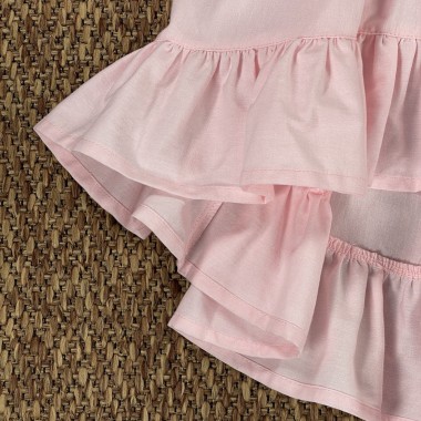 Gonna chambray asimmetrica Bimba 2/8 anni