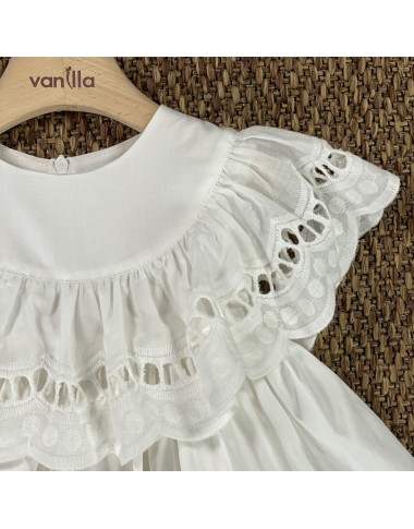 Abito lungo sangallo Bimba 2/8 anni