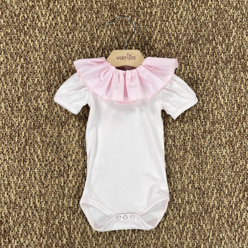 Body collo voilant Neonata 0/36
