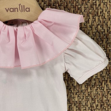 Body collo voilant Neonata 0/36