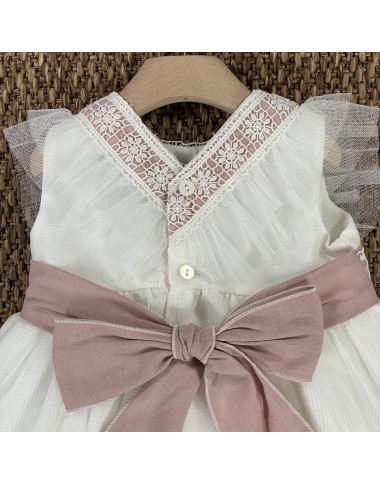 Abito elegante tulle Battesimo