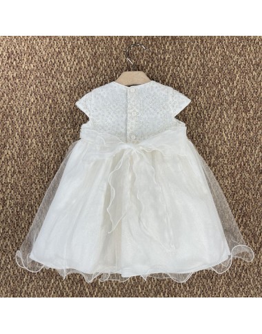 Abito elegante tulle Battesimo