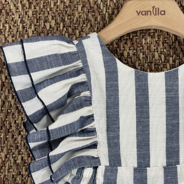 Abito righe Bimba 2/8 anni