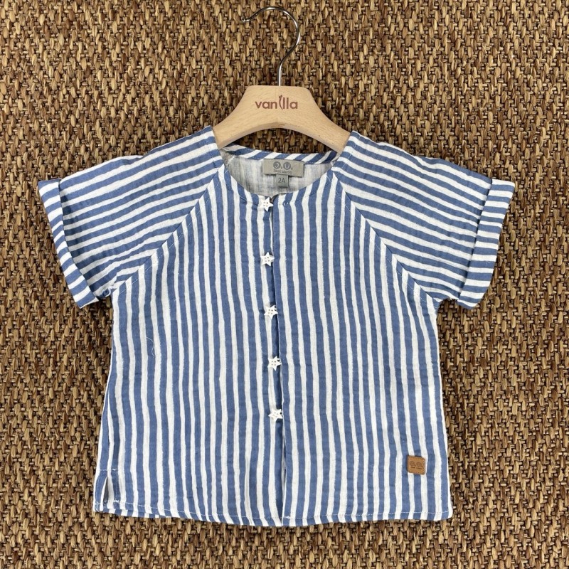 Camicia righe stelle Bimbo 2/8 anni