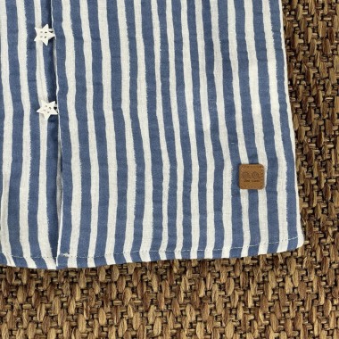Camicia righe stelle Bimbo 2/8 anni