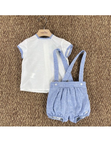 Complete shirt and salopette