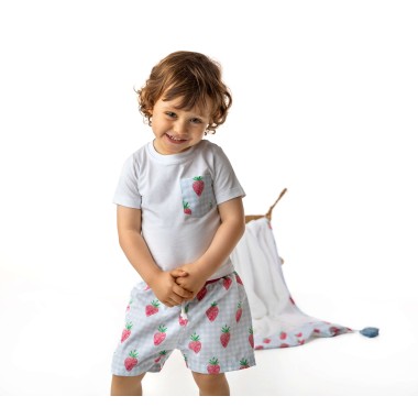 T-shirt fragole Mare