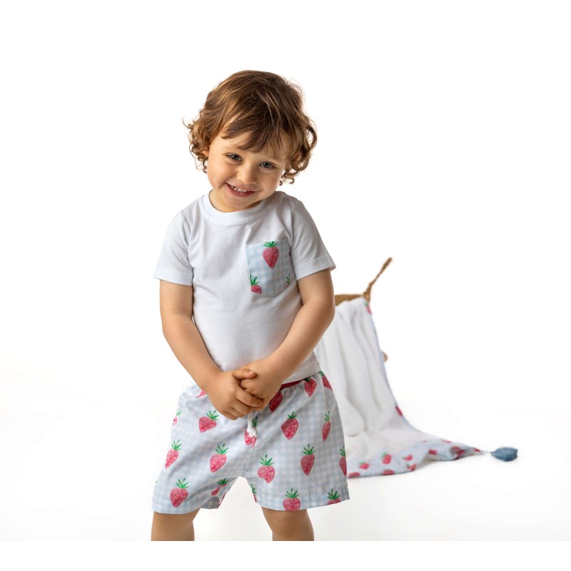 T-shirt fragole Mare