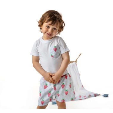 T-shirt fragole Mare