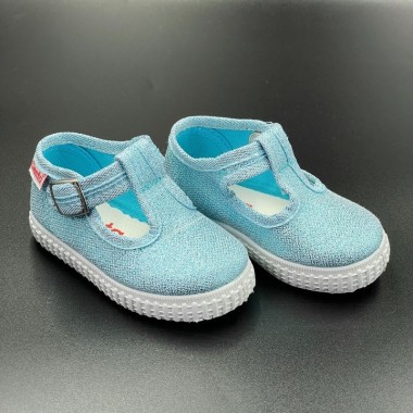 Scarpe Occhielli glitter Scarpe