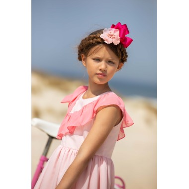Abito chiffon Bimba 2/8 anni
