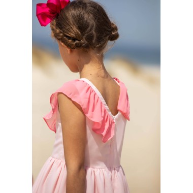 Abito chiffon Bimba 2/8 anni