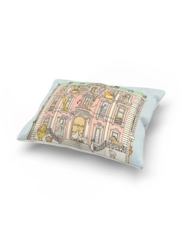 Cuscino Royal Monceau Bavetta e Mussole