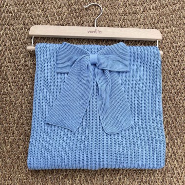 Coperta in filo a coste fiocco Coperta e Lenzuola