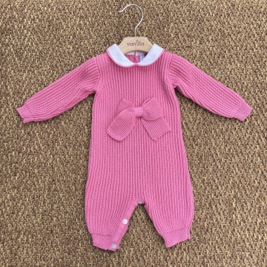 Tutina a coste in filo Set Nascita e Uscita Clinica